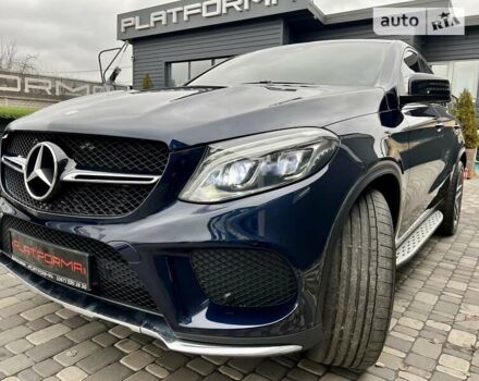 Синий Мерседес GLE-Class Coupe, объемом двигателя 2.99 л и пробегом 118 тыс. км за 48900 $, фото 73 на Automoto.ua