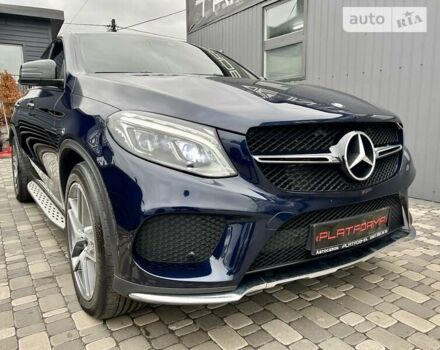 Синий Мерседес GLE-Class Coupe, объемом двигателя 2.99 л и пробегом 118 тыс. км за 48900 $, фото 11 на Automoto.ua