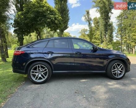 Синий Мерседес GLE-Class Coupe, объемом двигателя 2.99 л и пробегом 211 тыс. км за 40500 $, фото 8 на Automoto.ua