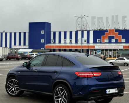 Синий Мерседес GLE-Class Coupe, объемом двигателя 3 л и пробегом 271 тыс. км за 48999 $, фото 4 на Automoto.ua