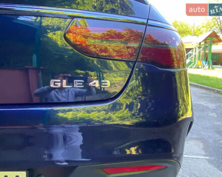 Синий Мерседес GLE-Class Coupe, объемом двигателя 3 л и пробегом 86 тыс. км за 51900 $, фото 4 на Automoto.ua