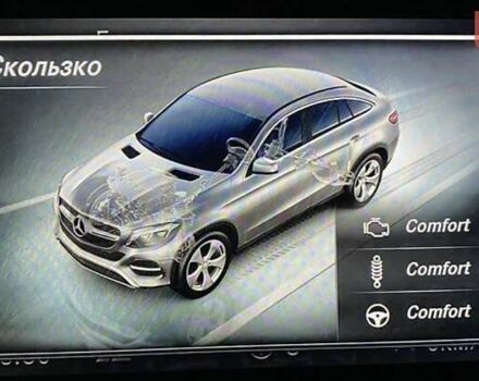 Синий Мерседес GLE-Class Coupe, объемом двигателя 3 л и пробегом 85 тыс. км за 49500 $, фото 63 на Automoto.ua