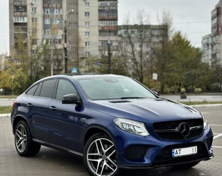 Синий Мерседес GLE-Class Coupe, объемом двигателя 3 л и пробегом 271 тыс. км за 48999 $, фото 3 на Automoto.ua