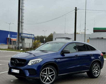 Синий Мерседес GLE-Class Coupe, объемом двигателя 3 л и пробегом 271 тыс. км за 48999 $, фото 1 на Automoto.ua