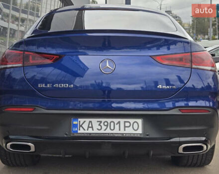 Синий Мерседес GLE-Class Coupe, объемом двигателя 2.93 л и пробегом 62 тыс. км за 77000 $, фото 8 на Automoto.ua