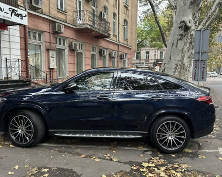 Синий Мерседес GLE-Class Coupe, объемом двигателя 2.9 л и пробегом 129 тыс. км за 68000 $, фото 5 на Automoto.ua