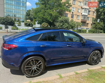 Синий Мерседес GLE-Class Coupe, объемом двигателя 2.93 л и пробегом 62 тыс. км за 77000 $, фото 46 на Automoto.ua