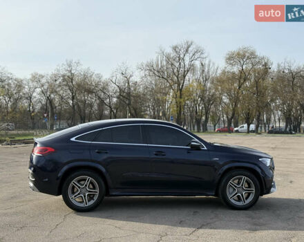 Синий Мерседес GLE-Class Coupe, объемом двигателя 3 л и пробегом 91 тыс. км за 85000 $, фото 4 на Automoto.ua