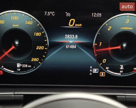 Синий Мерседес GLE-Class Coupe, объемом двигателя 2.93 л и пробегом 62 тыс. км за 77000 $, фото 19 на Automoto.ua