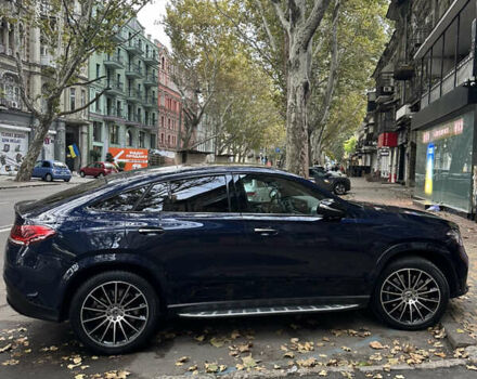 Синий Мерседес GLE-Class Coupe, объемом двигателя 2.9 л и пробегом 129 тыс. км за 68000 $, фото 2 на Automoto.ua
