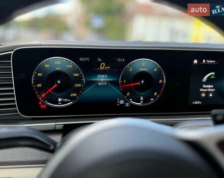 Синий Мерседес GLE-Class Coupe, объемом двигателя 2.93 л и пробегом 62 тыс. км за 77000 $, фото 38 на Automoto.ua