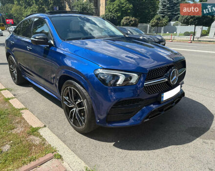 Синий Мерседес GLE-Class Coupe, объемом двигателя 2.93 л и пробегом 62 тыс. км за 77000 $, фото 44 на Automoto.ua