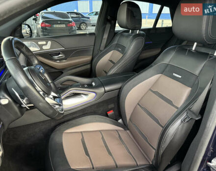 Синий Мерседес GLE-Class Coupe, объемом двигателя 3 л и пробегом 91 тыс. км за 85000 $, фото 38 на Automoto.ua