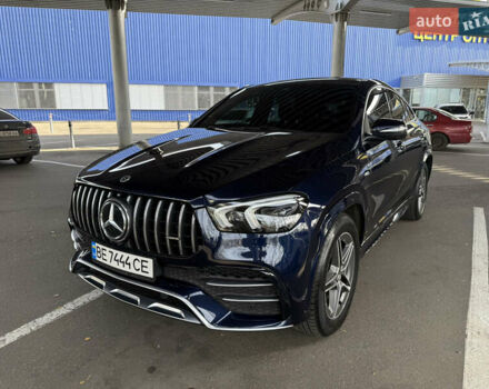 Синий Мерседес GLE-Class Coupe, объемом двигателя 3 л и пробегом 91 тыс. км за 85000 $, фото 15 на Automoto.ua
