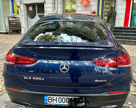 Синий Мерседес GLE-Class Coupe, объемом двигателя 2.9 л и пробегом 129 тыс. км за 68000 $, фото 4 на Automoto.ua