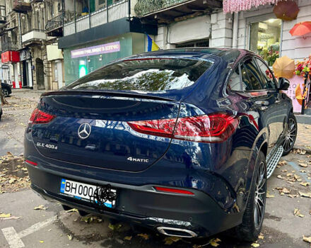 Синий Мерседес GLE-Class Coupe, объемом двигателя 2.9 л и пробегом 129 тыс. км за 68000 $, фото 3 на Automoto.ua