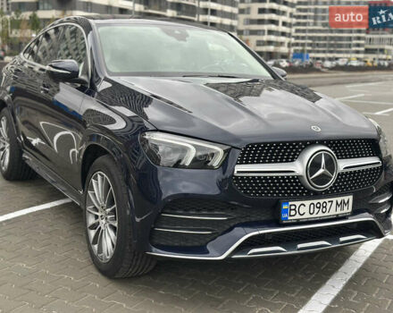 Мерседес GLE-Class Coupe 2021 в Киеве на Automoto.ua Синий Мерседес GLE-Class Coupe, объемом двигателя 2.93 л и пробегом 38 тыс. км за 74700 $, фото 4 на Automoto.ua