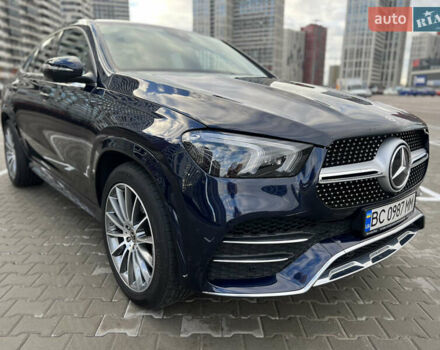 Синій Мерседес GLE-Class Coupe, об'ємом двигуна 2.93 л та пробігом 38 тис. км за 75000 $, фото 3 на Automoto.ua