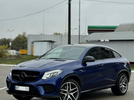 Синий Мерседес GLE-Class Coupe, объемом двигателя 3 л и пробегом 271 тыс. км за 49999 $, фото 1 на Automoto.ua
