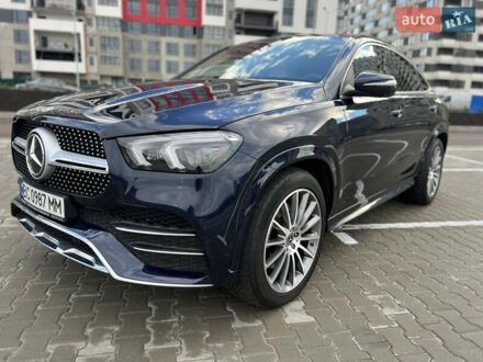 Синій Мерседес GLE-Class Coupe, об'ємом двигуна 2.93 л та пробігом 38 тис. км за 75000 $, фото 1 на Automoto.ua