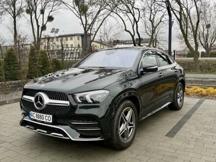 Зеленый Мерседес GLE-Class Coupe, объемом двигателя 2 л и пробегом 52 тыс. км за 97400 $, фото 1 на Automoto.ua