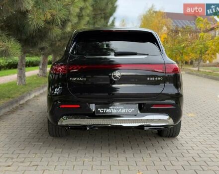 Чорний Мерседес Maybach EQS SUV, об'ємом двигуна 0 л та пробігом 3 тис. км за 207582 $, фото 8 на Automoto.ua