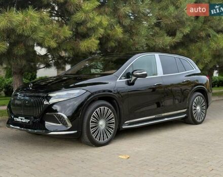 Чорний Мерседес Maybach EQS SUV, об'ємом двигуна 0 л та пробігом 3 тис. км за 207582 $, фото 10 на Automoto.ua
