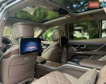 Чорний Мерседес Maybach EQS SUV, об'ємом двигуна 0 л та пробігом 3 тис. км за 207582 $, фото 42 на Automoto.ua