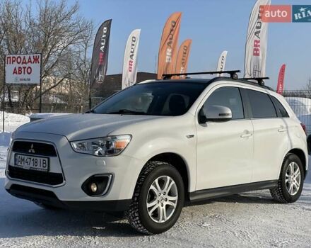 Белый Мицубиси АСХ, объемом двигателя 1.6 л и пробегом 186 тыс. км за 12555 $, фото 1 на Automoto.ua