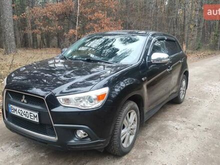 Черный Мицубиси АСХ, объемом двигателя 1.8 л и пробегом 196 тыс. км за 10400 $, фото 1 на Automoto.ua