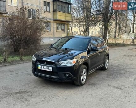 Черный Мицубиси АСХ, объемом двигателя 1.8 л и пробегом 137 тыс. км за 10200 $, фото 1 на Automoto.ua