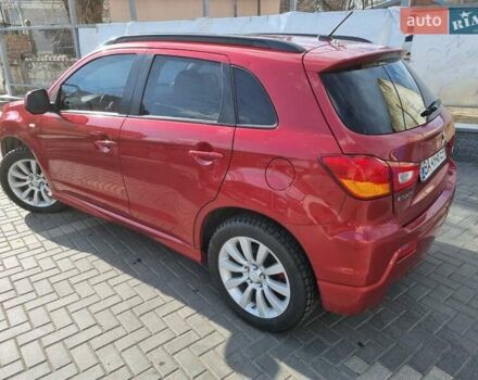 Красный Мицубиси АСХ, объемом двигателя 2 л и пробегом 175 тыс. км за 10500 $, фото 2 на Automoto.ua