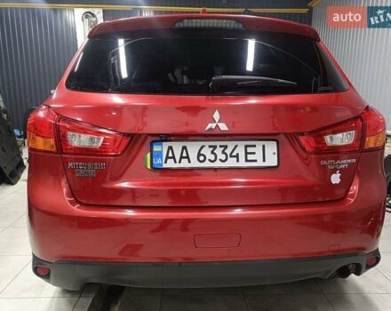 Красный Мицубиси АСХ, объемом двигателя 2 л и пробегом 128 тыс. км за 13200 $, фото 1 на Automoto.ua