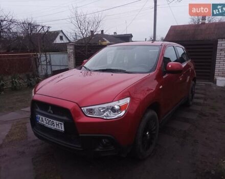 Красный Мицубиси АСХ, объемом двигателя 1.59 л и пробегом 171 тыс. км за 8850 $, фото 1 на Automoto.ua