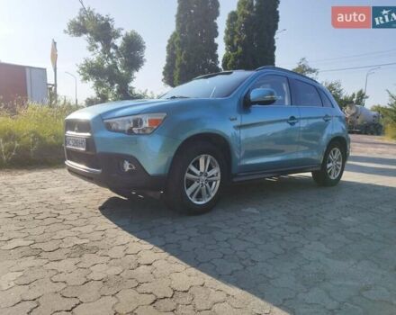 Синий Мицубиси АСХ, объемом двигателя 1.8 л и пробегом 258 тыс. км за 9500 $, фото 2 на Automoto.ua