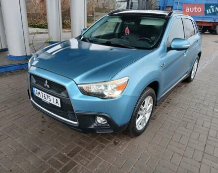 Синий Мицубиси АСХ, объемом двигателя 1.8 л и пробегом 232 тыс. км за 8500 $, фото 1 на Automoto.ua