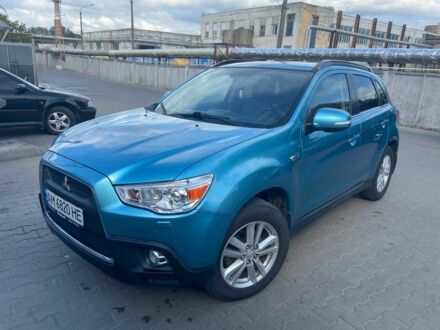 Синий Мицубиси АСХ, объемом двигателя 1.6 л и пробегом 230 тыс. км за 9500 $, фото 1 на Automoto.ua