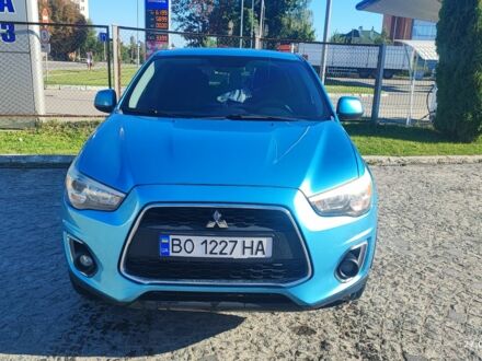 Синий Мицубиси АСХ, объемом двигателя 2 л и пробегом 160 тыс. км за 8800 $, фото 1 на Automoto.ua