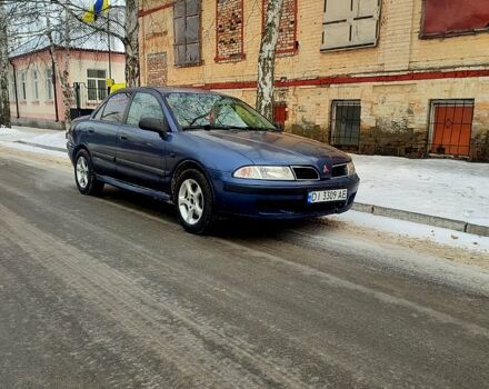 Синий Мицубиси Харизма, объемом двигателя 1.6 л и пробегом 273 тыс. км за 3500 $, фото 1 на Automoto.ua