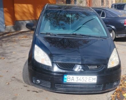 Черный Мицубиси Кольт, объемом двигателя 1.3 л и пробегом 215 тыс. км за 4300 $, фото 3 на Automoto.ua