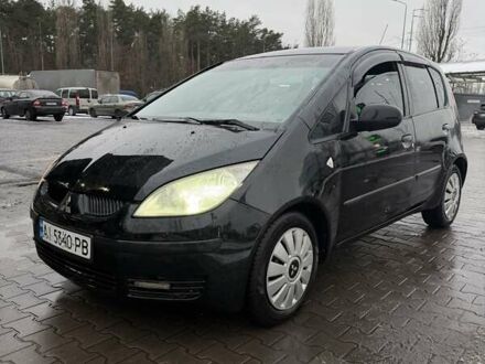 Черный Мицубиси Кольт, объемом двигателя 1.33 л и пробегом 266 тыс. км за 3300 $, фото 1 на Automoto.ua