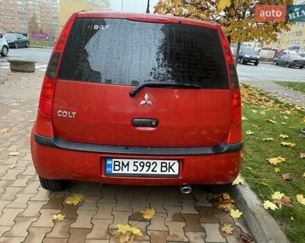 Красный Мицубиси Кольт, объемом двигателя 1.33 л и пробегом 155 тыс. км за 4500 $, фото 5 на Automoto.ua