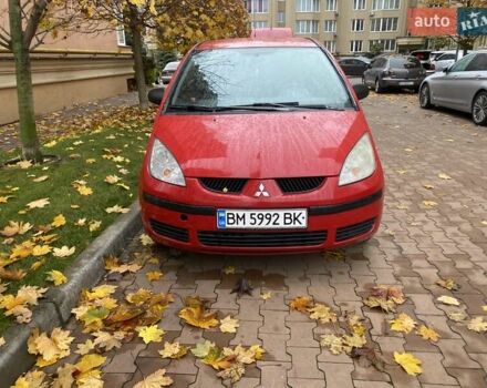 Красный Мицубиси Кольт, объемом двигателя 1.33 л и пробегом 155 тыс. км за 4500 $, фото 1 на Automoto.ua