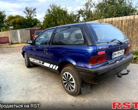 Мицубиси Кольт 1989 в Ахтырке на Automoto.ua Синий Мицубиси Кольт, объемом двигателя 1.3 л и пробегом 100 тыс. км за 1000 $, фото 4 на Automoto.ua
