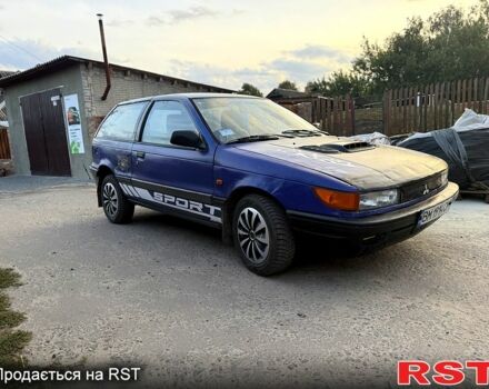 Мицубиси Кольт 1989 в Ахтырке на Automoto.ua Синий Мицубиси Кольт, объемом двигателя 1.3 л и пробегом 100 тыс. км за 1000 $, фото 1 на Automoto.ua