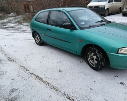 Зеленый Мицубиси Кольт, объемом двигателя 1.5 л и пробегом 234 тыс. км за 1017 $, фото 2 на Automoto.ua