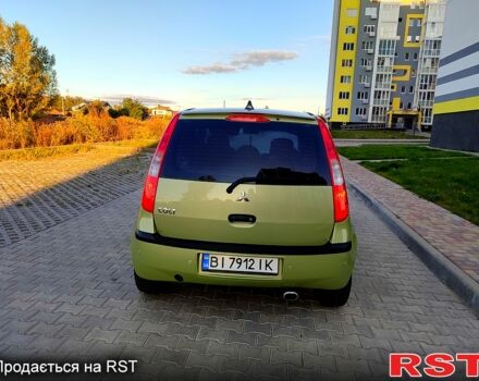 Зеленый Мицубиси Кольт, объемом двигателя 1.3 л и пробегом 186 тыс. км за 4000 $, фото 3 на Automoto.ua