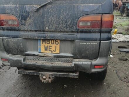 Синий Мицубиси Делика, объемом двигателя 2.8 л и пробегом 111 тыс. км за 1000 $, фото 1 на Automoto.ua