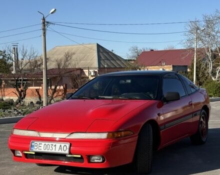 Красный Мицубиси Эклипс, объемом двигателя 2 л и пробегом 287 тыс. км за 3500 $, фото 1 на Automoto.ua