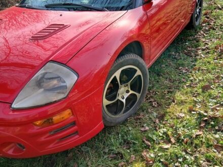 Красный Мицубиси Эклипс, объемом двигателя 3 л и пробегом 150 тыс. км за 5000 $, фото 1 на Automoto.ua